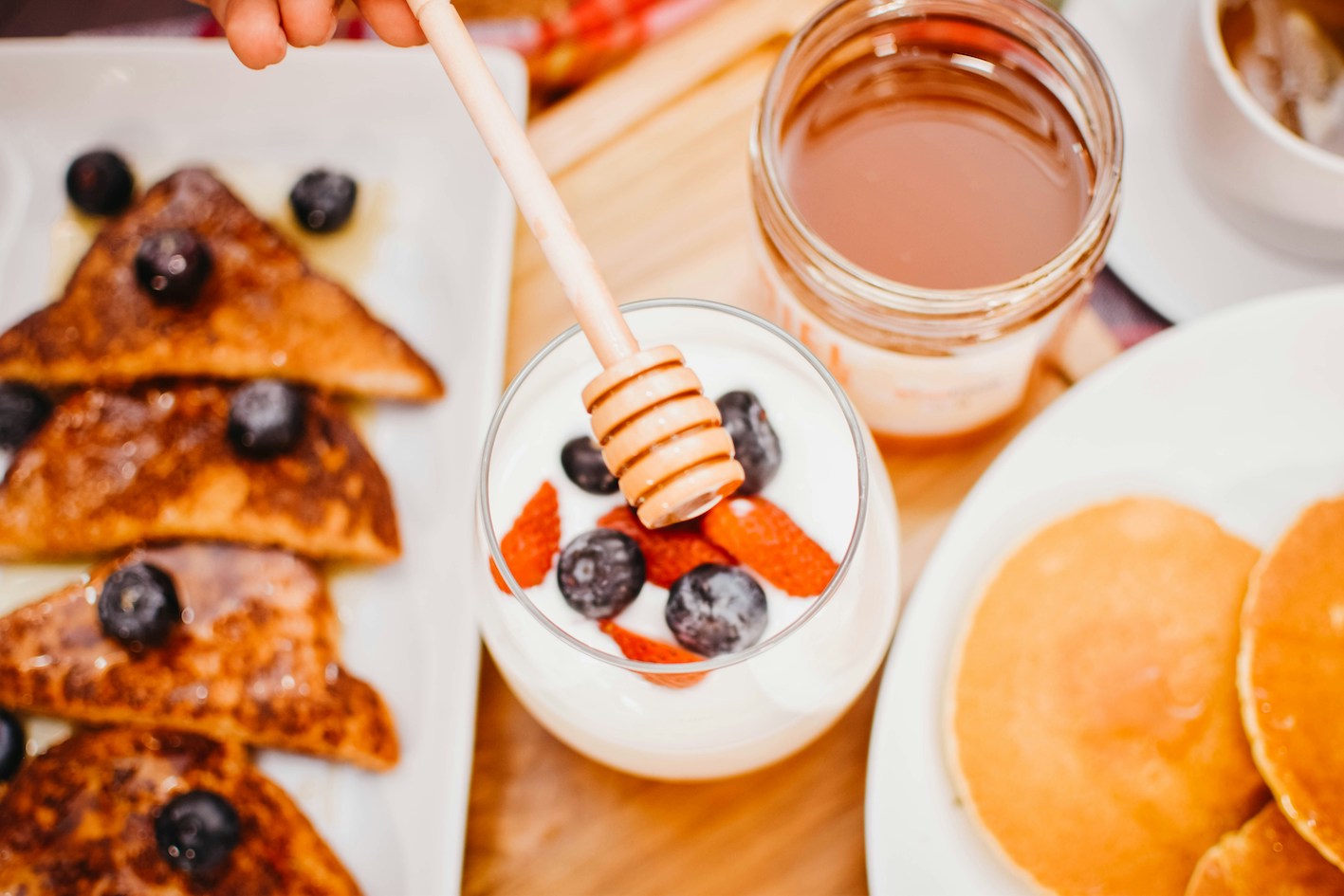 miel petit déjeuner