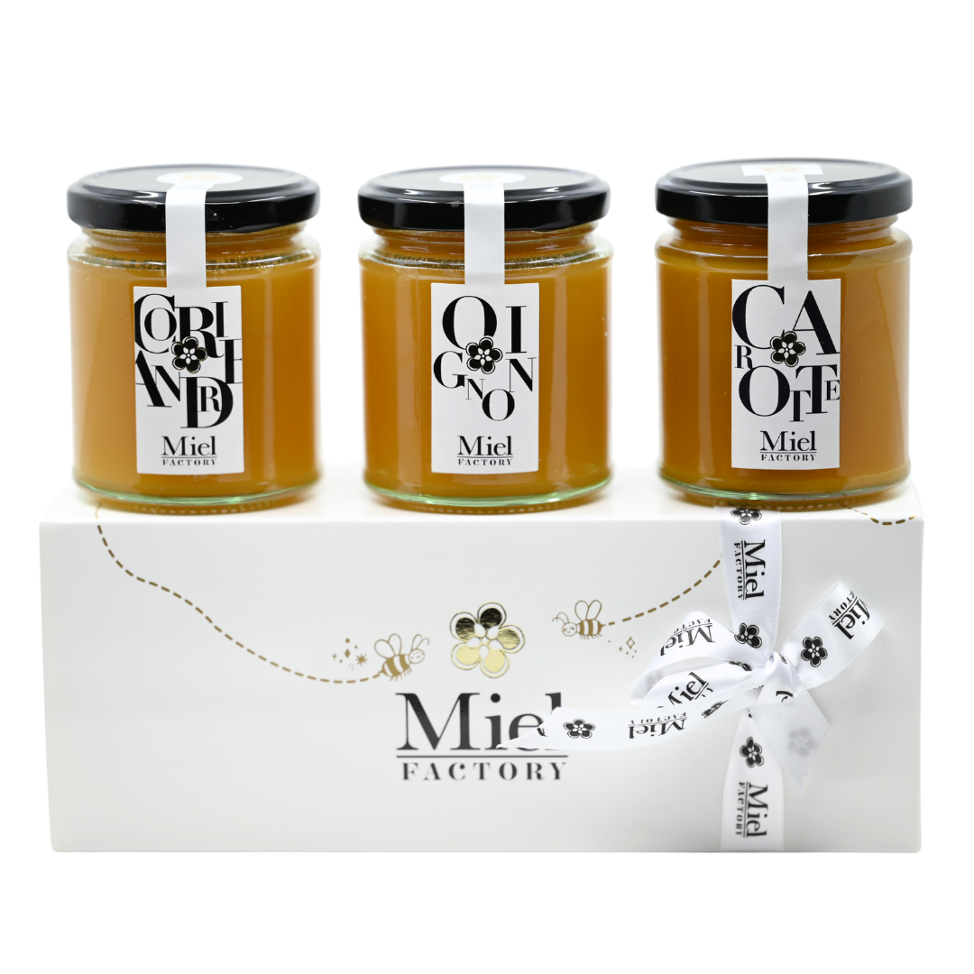 coffret miels du potager