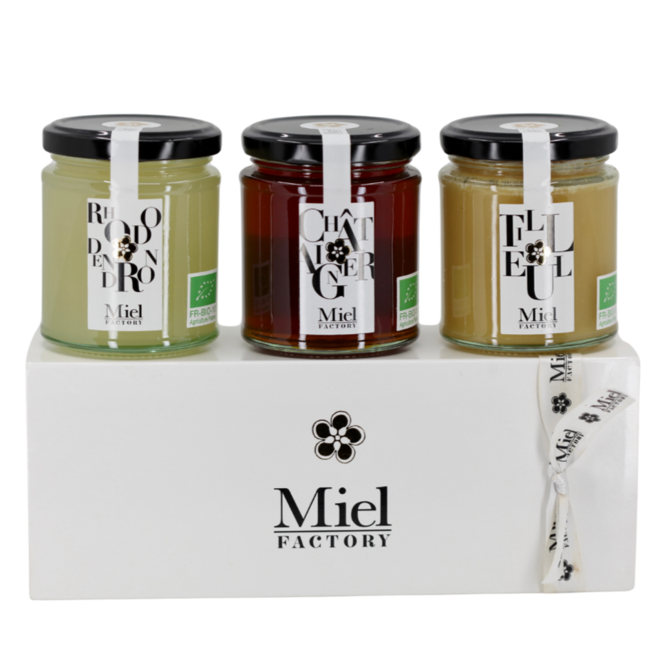 coffret de miels bio