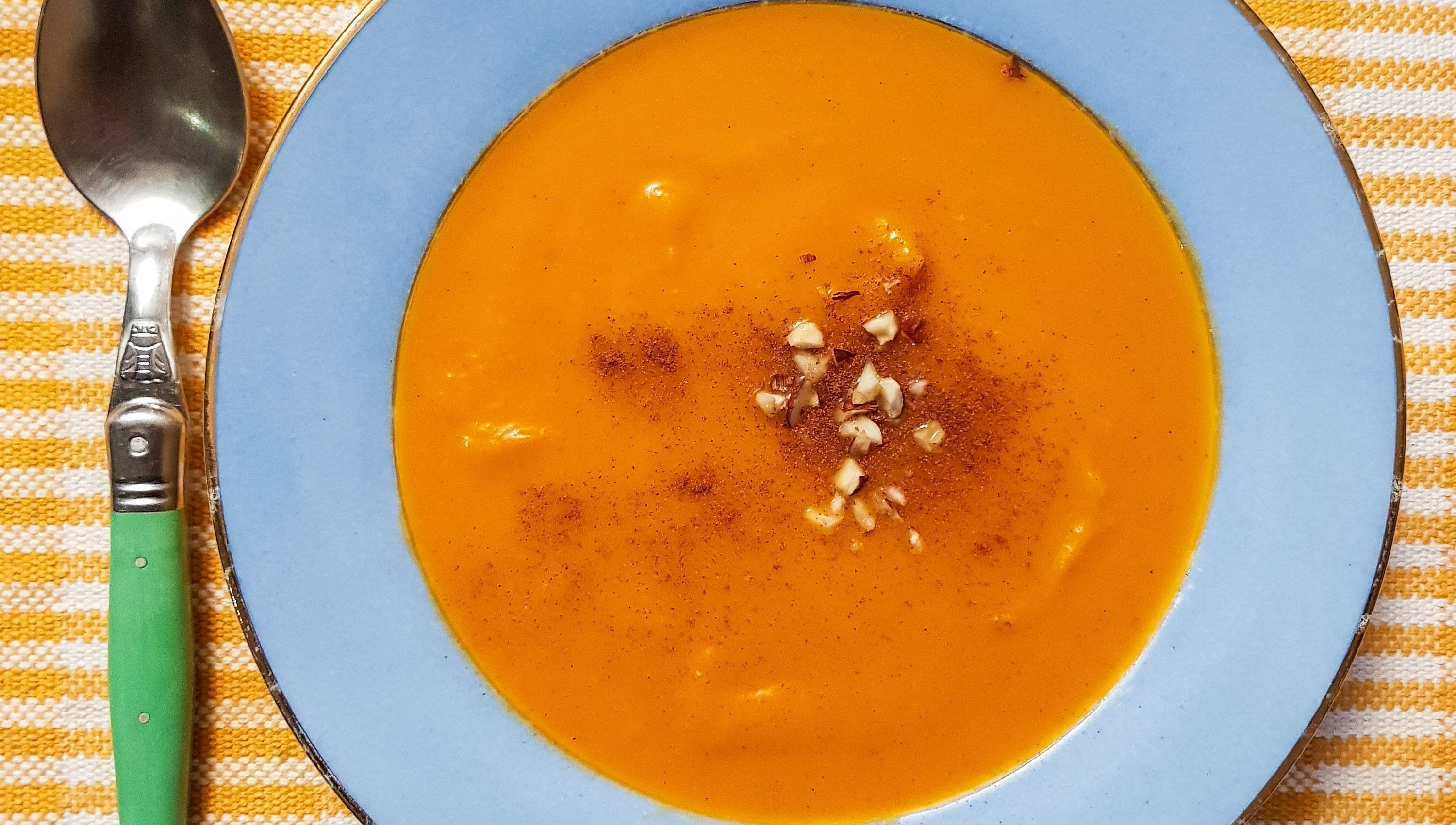 Soupe de Butternut au miel
