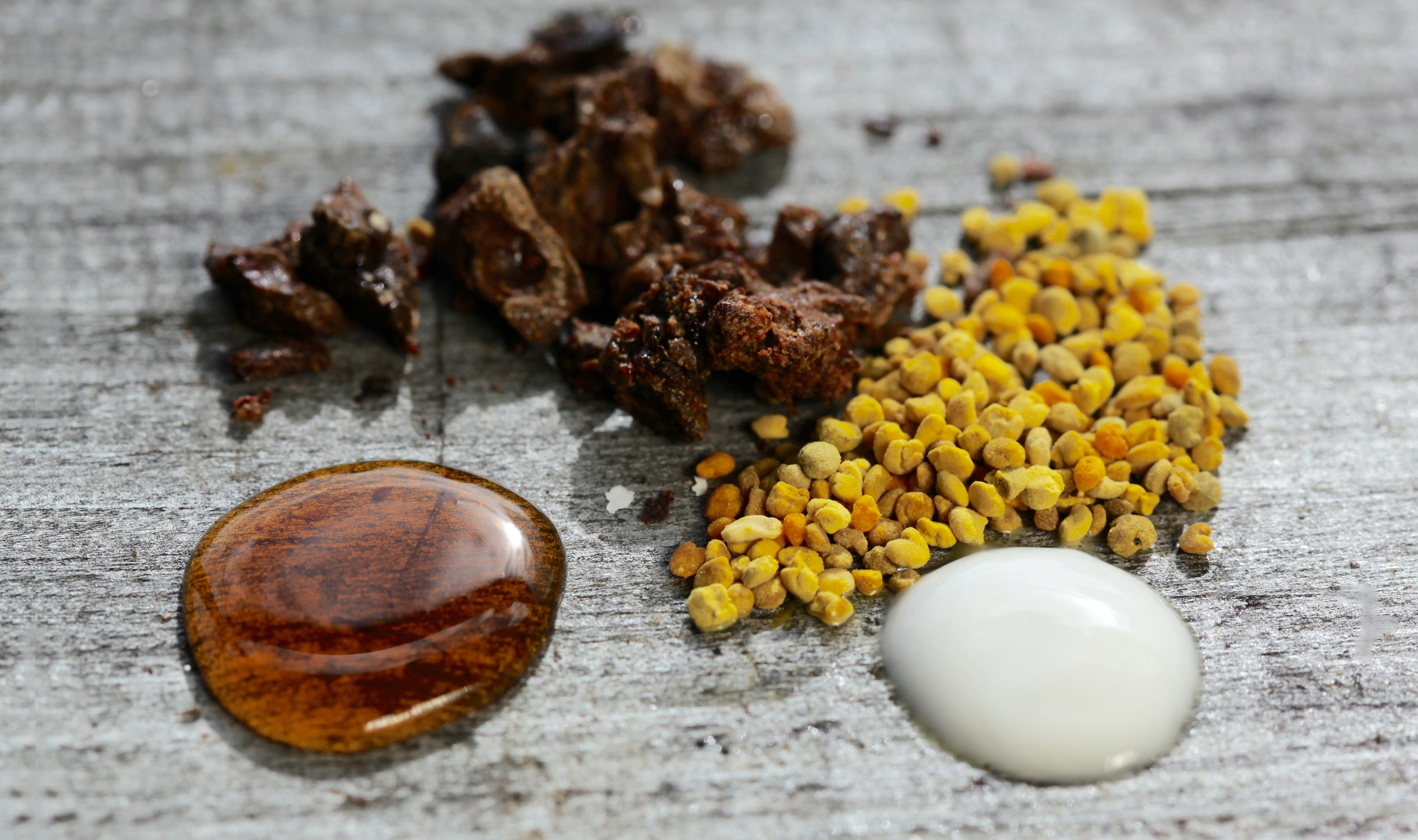 miel gelée royale propolis et pollen