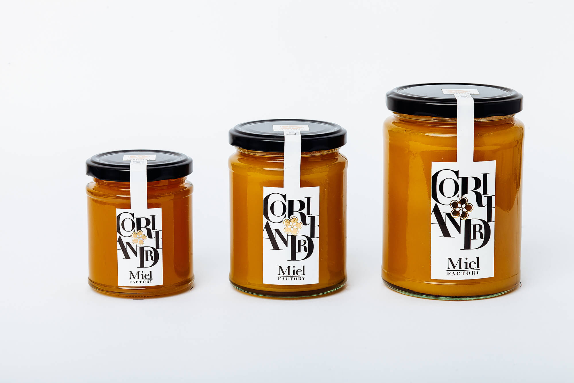 miel de coriandre tailles
