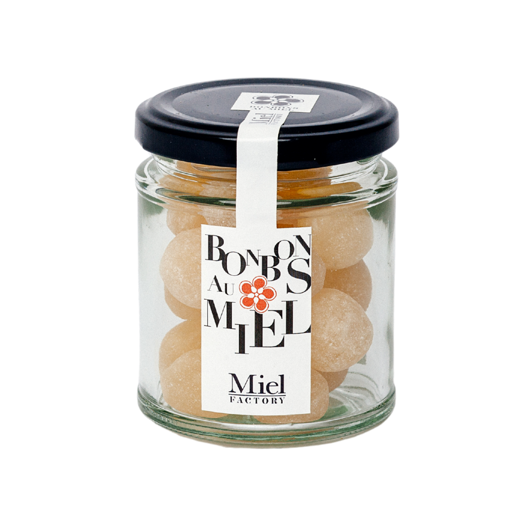 bonbons boules fourrées au miel 