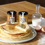 Miel de mandarinier à tartiner sur des crêpes
