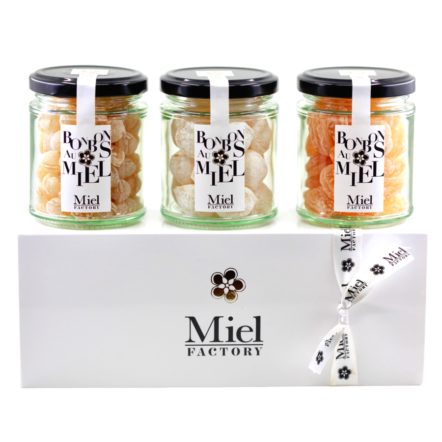 Coffret Cadeau Bonbons au miel artisanal et français – Miel Factory