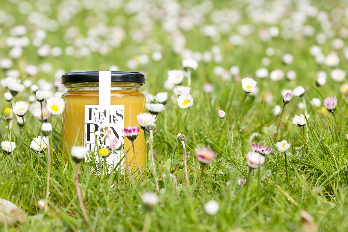 Miel de champs de fleurs